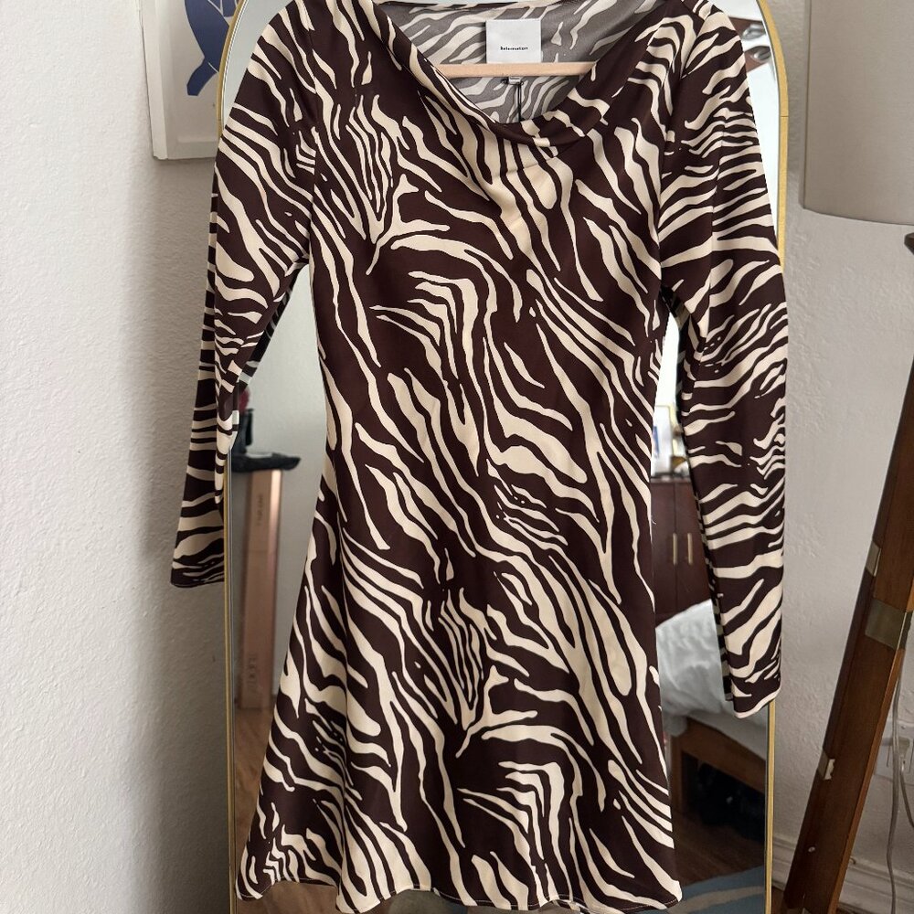 Reformation Pike Satin Dress